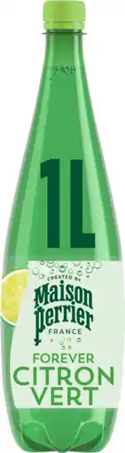 Auchan Supermarché Perrier eau gazeuse citron vert maison perrier offre