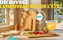 GiFi Mix - les 3 planches offre