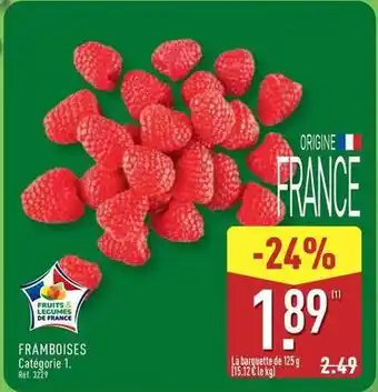 ALDI Framboises offre