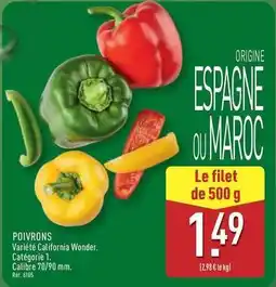 ALDI Poivrons offre