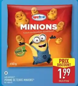 ALDI Minions - pomme de terre offre