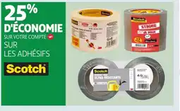 Auchan SCOTCH Sur les adhésifs offre