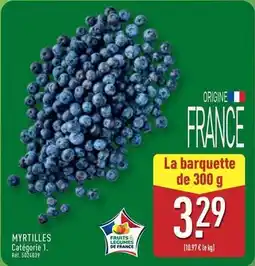 ALDI Myrtilles offre