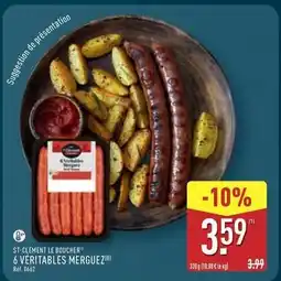 ALDI Boucherie st-clément - 6 veritables merguez offre