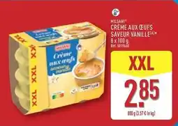 ALDI Creme aux oeufs saveur vanille offre
