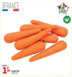 Auchan Supermarché Carottes offre