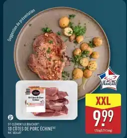 ALDI Boucherie st-clément - 10 cotes de porc échine offre