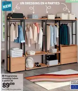 Conforama Programne dressing coben à partir de offre