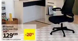 Conforama Fauteuil de bureau zina offre
