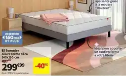 Conforama Sommier allur ferme déco offre