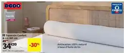 Conforama Dodo - traversin confort & lini 40 cm offre
