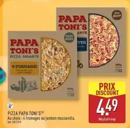 ALDI Pizza papa toni offre