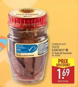ALDI Durable - filets d'anchois offre