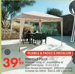 La Foir'Fouille Facile - tonnelle polux offre