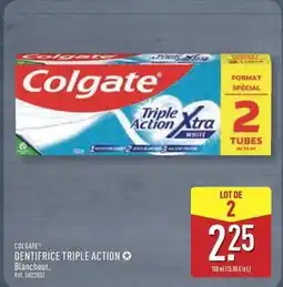 ALDI Colgate - dentifrice triple action blancheur offre