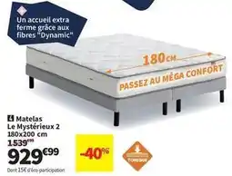 Conforama Matelas le mytérieux 2 offre
