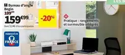 Conforama Bureau d'angle offre