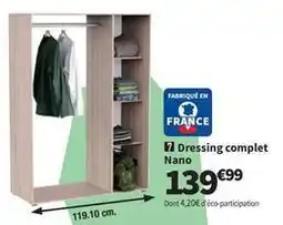 Conforama Complet - dressing nano offre