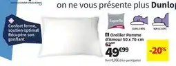 Conforama Oreiller pomme d'amour 50 x 70 cm offre