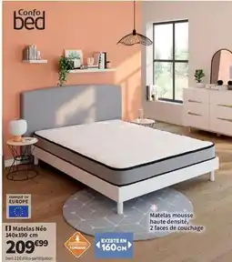 Conforama Matelas n'o 140x190 cm offre