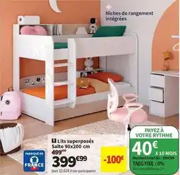 Conforama Total - lits superposés offre