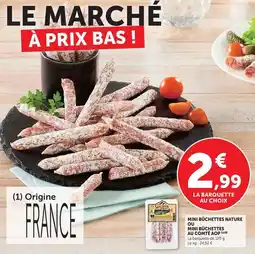 Hyper U Mini buchettes nature aop offre