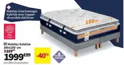 Conforama Mega - matelas solstice 180x200 cm offre