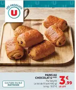 U Express U - pains au chocolat offre