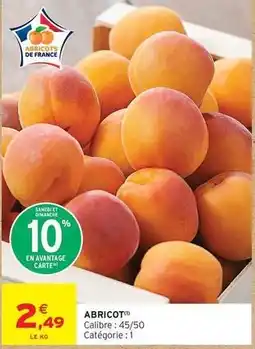 Intermarché Abricot offre