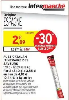 Intermarché Signal - fuet catalan itinéraire des saveurs offre