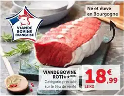 Maximarché Viande bovine roti offre