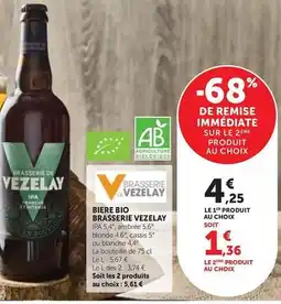 Maximarché Biere bio offre