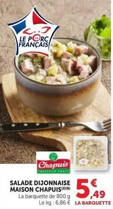 Maximarché Salade dijonnaise offre