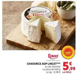 Maximarché Chaource aop offre
