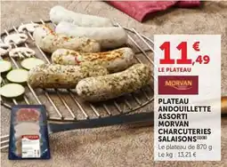 Maximarché Plateau andouillette assorti morvan charcuteries salaisons offre