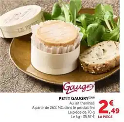 Maximarché Petit gaugry offre