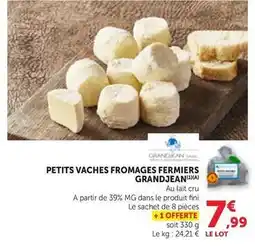 Maximarché Petits vaches fromages fermiers offre