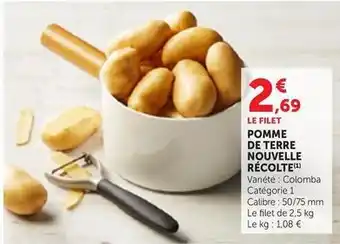 Maximarché Pomme de terre nouvelle récolte offre