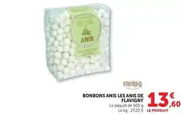 Maximarché Bonbons anis les anis de flavigny offre