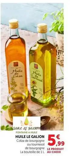 Maximarché Huile le galion offre
