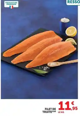 Hyper U Filet de truite offre