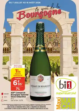 Bi1 Veuve Ambal Crémant de Bourgogne offre