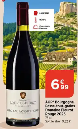 Bi1 Domaine Fleurot Bourgogne Passe-tout-grains offre