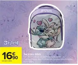 Carrefour Market Stitch Sac à dos Stitch offre
