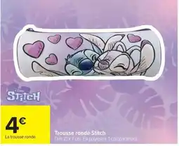 Carrefour Market Disney Stitch Trousse ronde offre