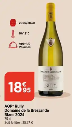 Bi1 Domaine de la Bressande Rully offre