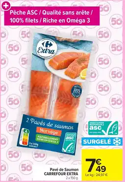 Carrefour Market CARREFOUR EXTRA Pavé de Saumon offre