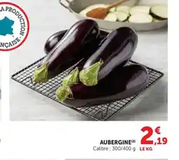 Hyper U Aubergine offre
