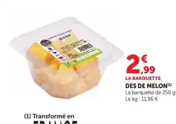 Hyper U Des de melon offre