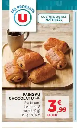 Hyper U Pains au chocolat u offre